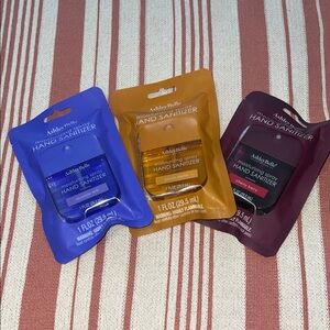 Hand Sanitizer Trio - Blue, Orange, Purple